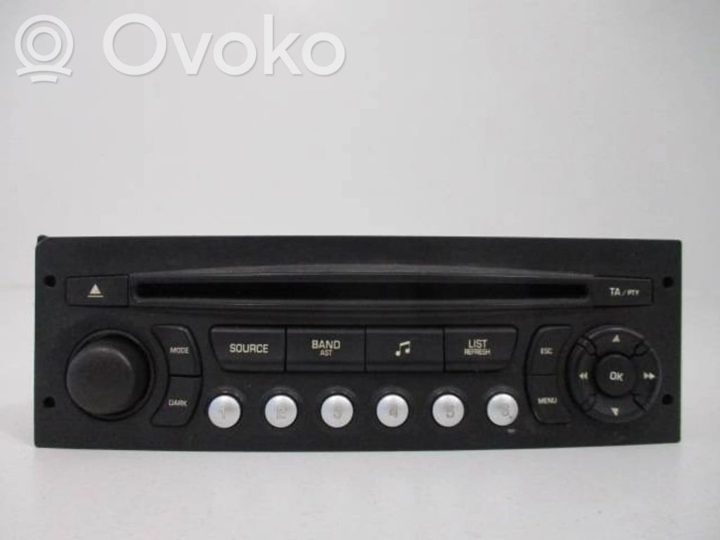 Citroen C3 Radio/CD/DVD/GPS head unit 