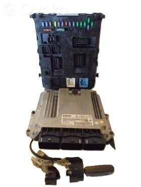 Peugeot 407 Engine ECU kit and lock set 