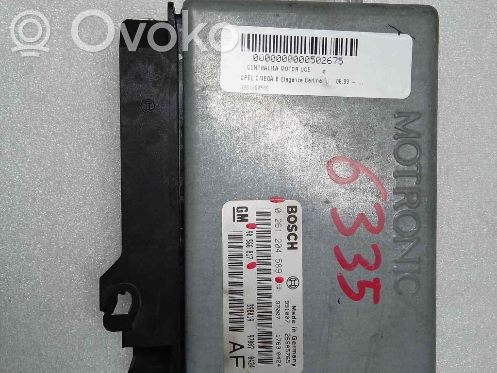 Opel Omega B1 Engine control unit/module 