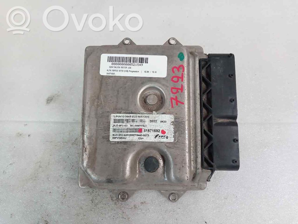Alfa Romeo Mito Engine control unit/module 
