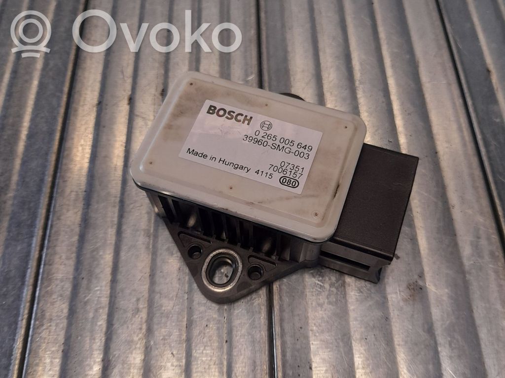 Honda Civic ESP acceleration yaw rate sensor 