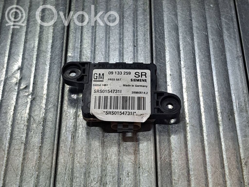Opel Astra G Airbagsensor Crashsensor Drucksensor 