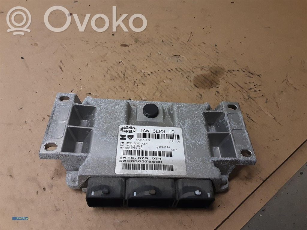 Peugeot 407 Injection control unit/module 