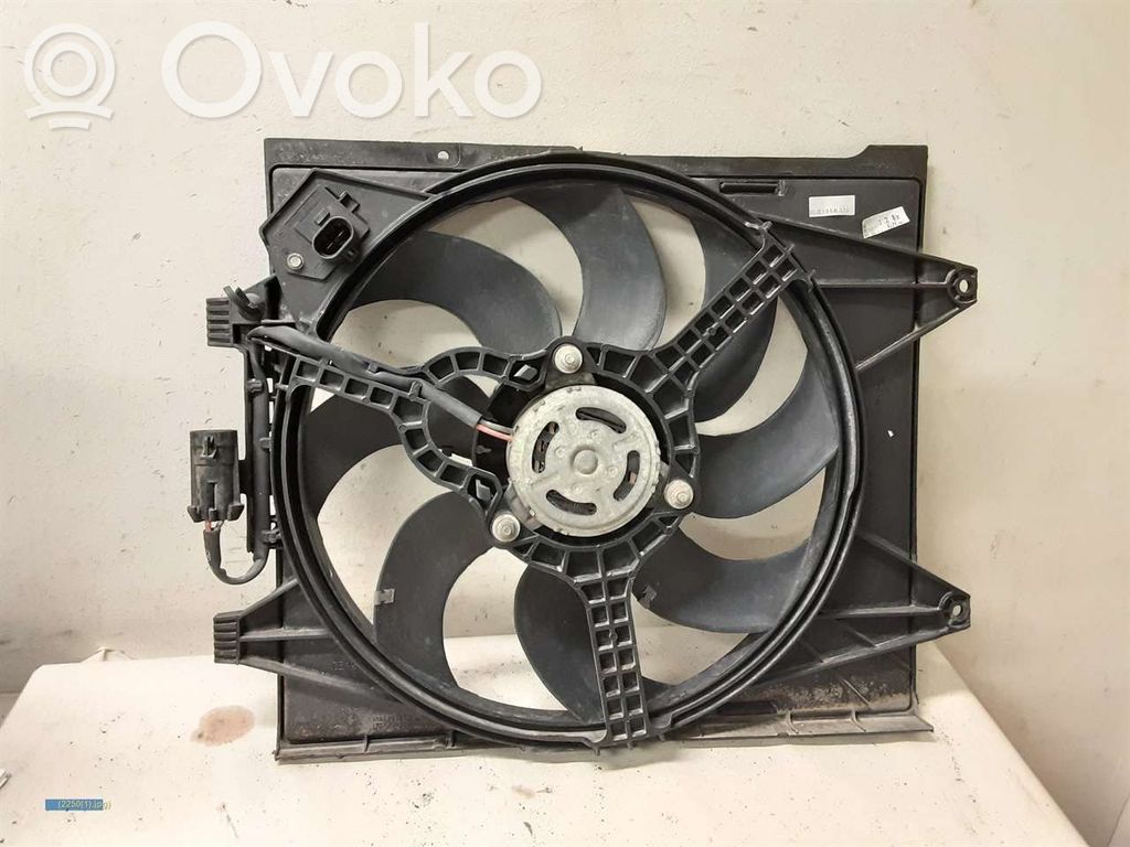 Elektrisks radiatoru ventilators