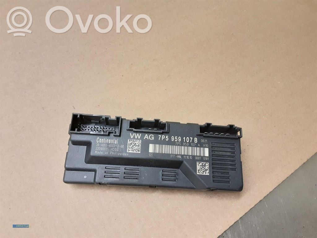 Porsche Cayenne (9PA) Tailgate/trunk control unit/module 