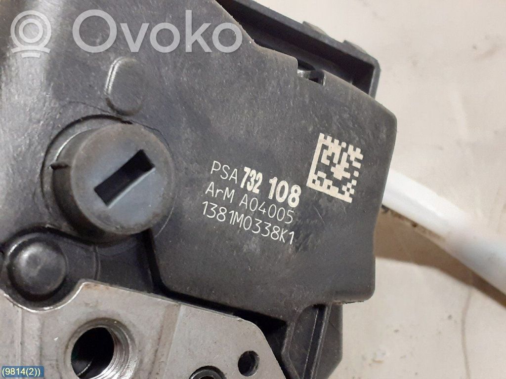 Peugeot 308 Takaoven lukko 