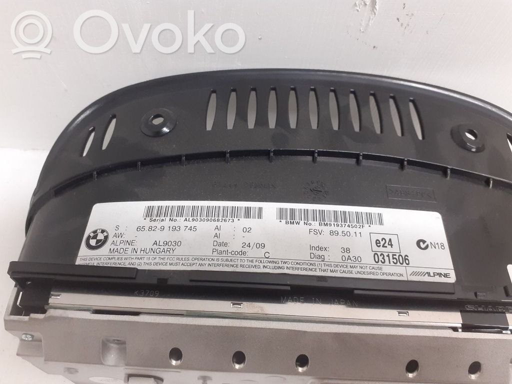 BMW 3 E90 E91 Monitor / wyświetlacz / ekran 