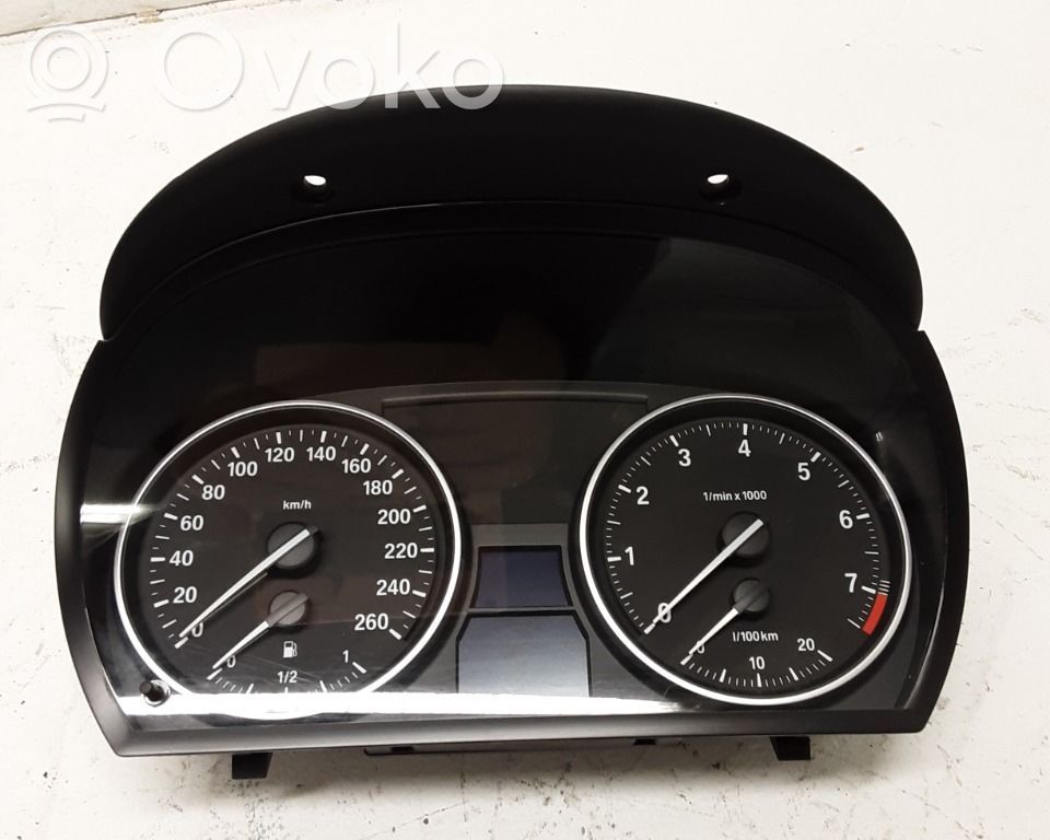 BMW 3 E90 E91 Speedometer (instrument cluster) 