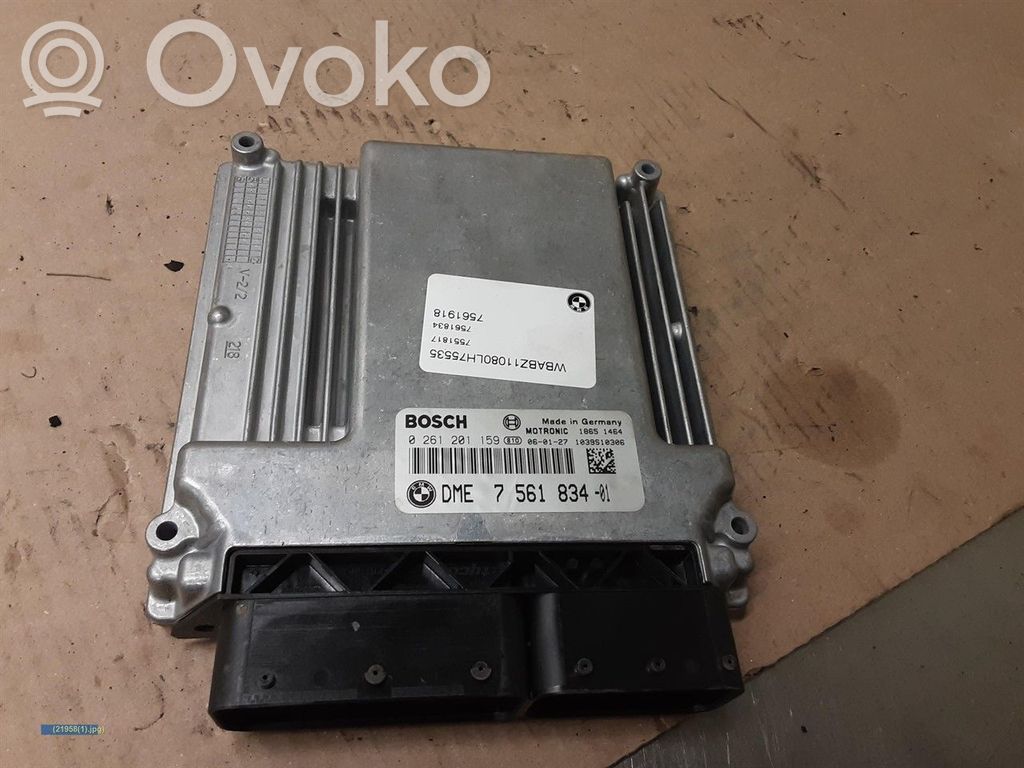 BMW Z4 E85 E86 Ruiskutuksen ohjainlaite/moduuli 