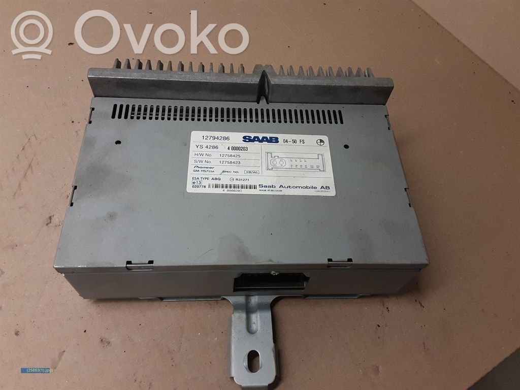Saab 9-3 Ver2 Sound amplifier 