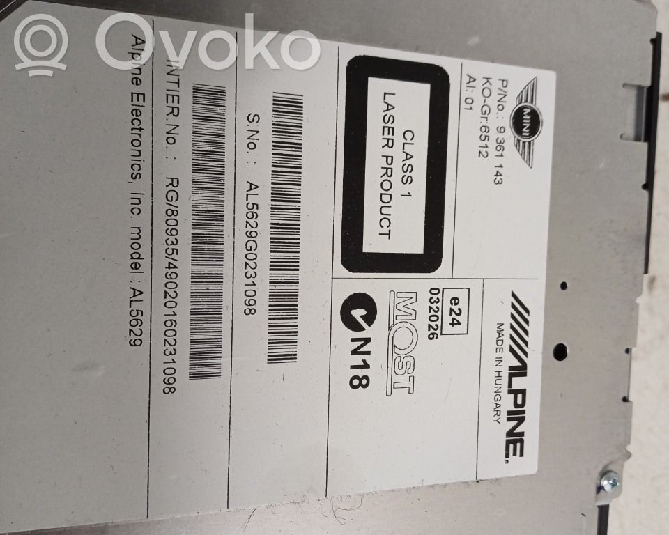 Mitsubishi Space Star Unitate/modul control navigație GPS 