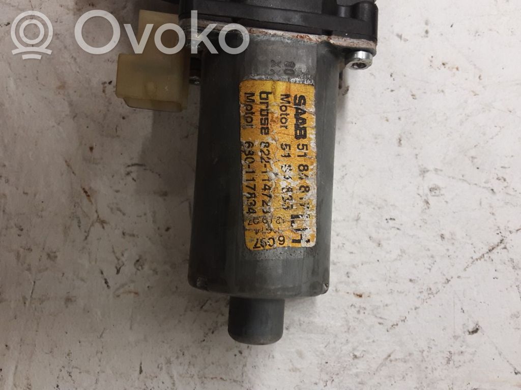 Saab 9-5 Motor del regulador de la ventanilla de la puerta delantera 
