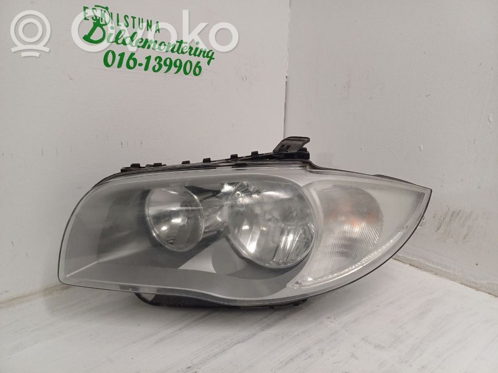 BMW 1 E81 E87 Phare frontale 