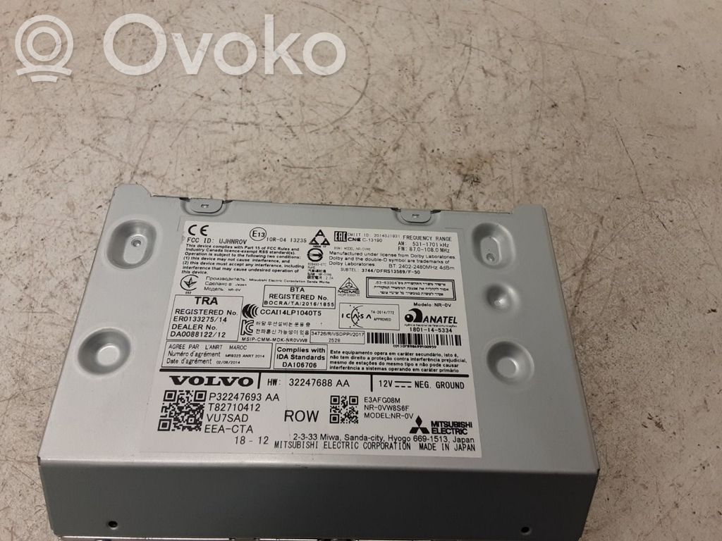 Volvo V60 Radio/CD/DVD/GPS head unit 