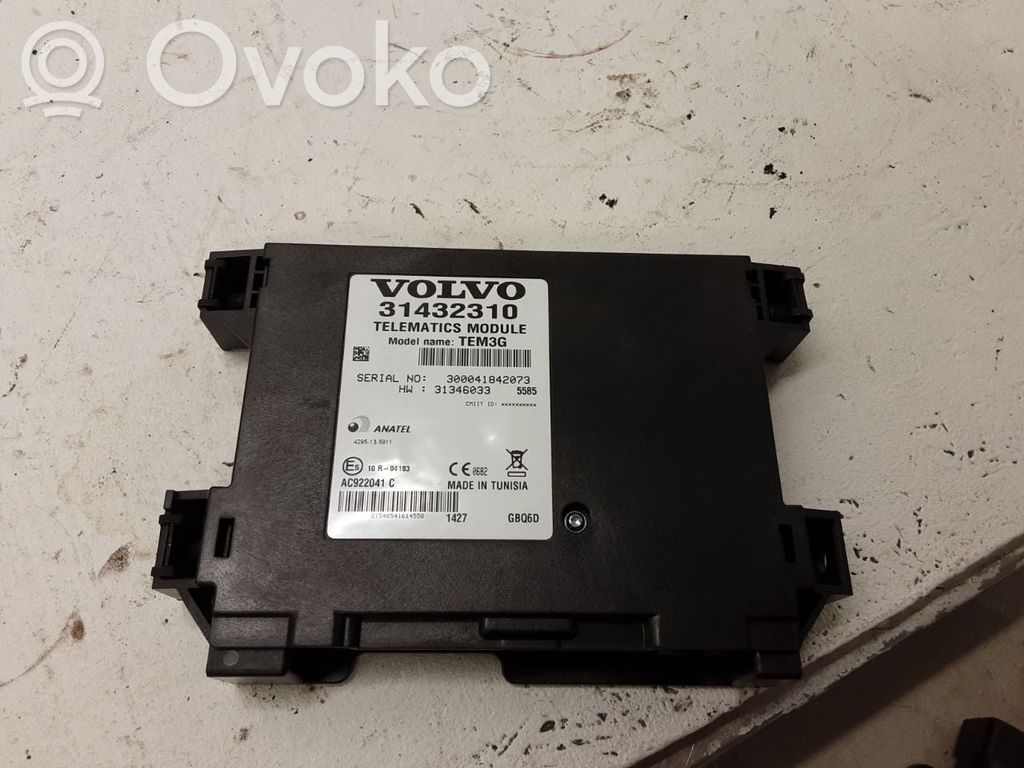 Volvo V60 Other control units/modules 