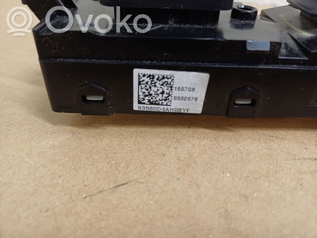 Electric window control switch   93580D4AH0BYF,93580D4AH0