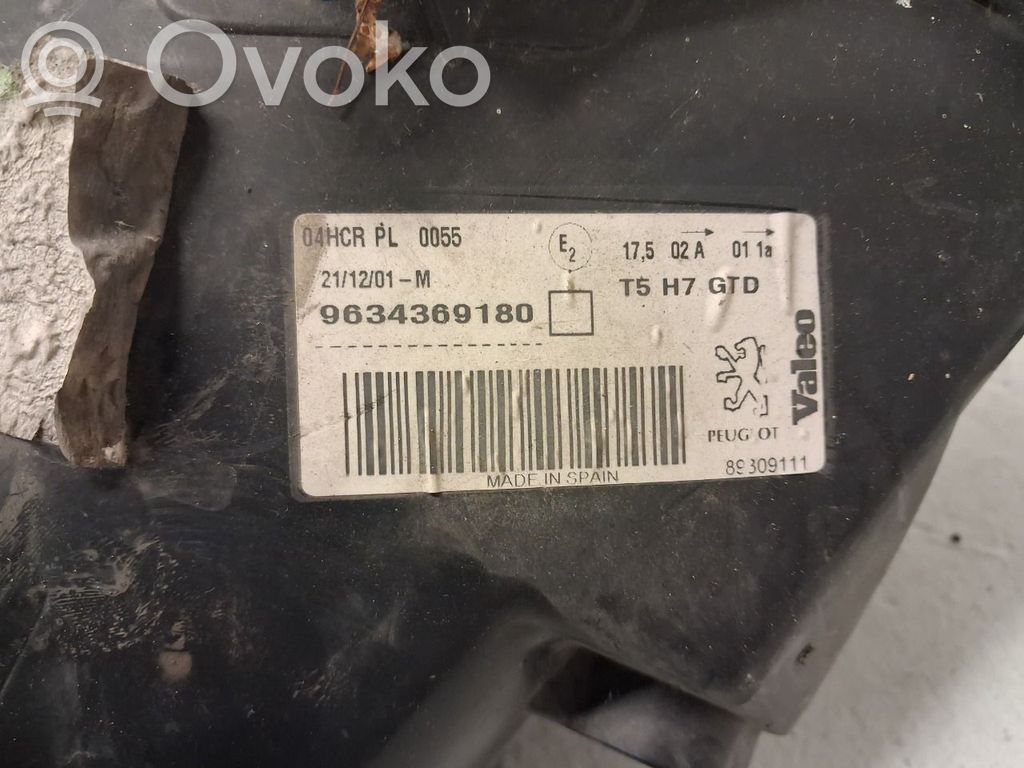 Headlight/headlamp   9634369180