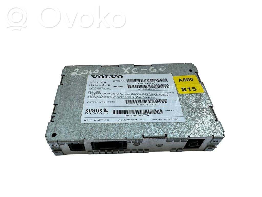 Volvo XC60 Radija/ CD/DVD grotuvas/ navigacija 