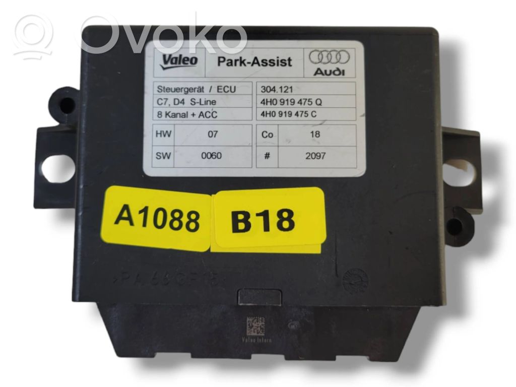 Parking PDC control unit/module   4H0919475C,304121,4H0919475Q