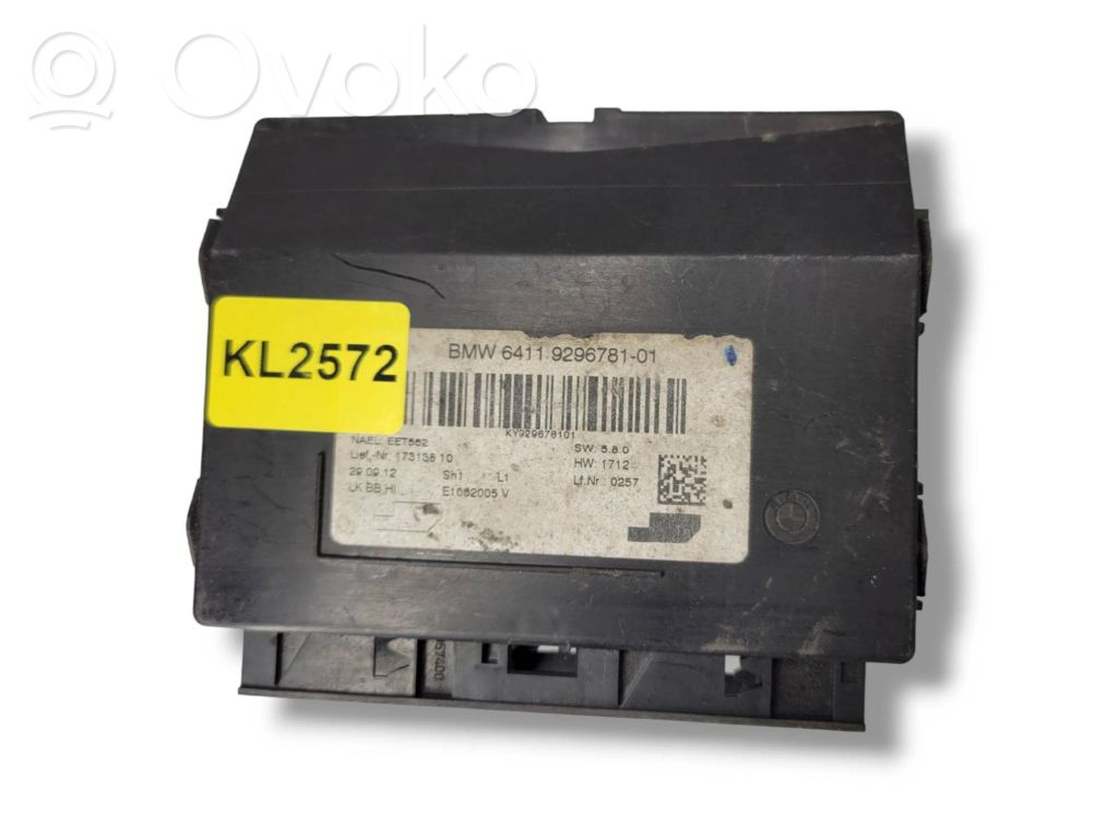 BMW 3 F30 F35 F31 Air conditioning/heating control unit 