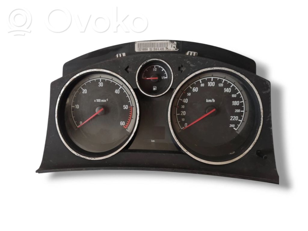 Opel Astra H Speedometer (instrument cluster) 