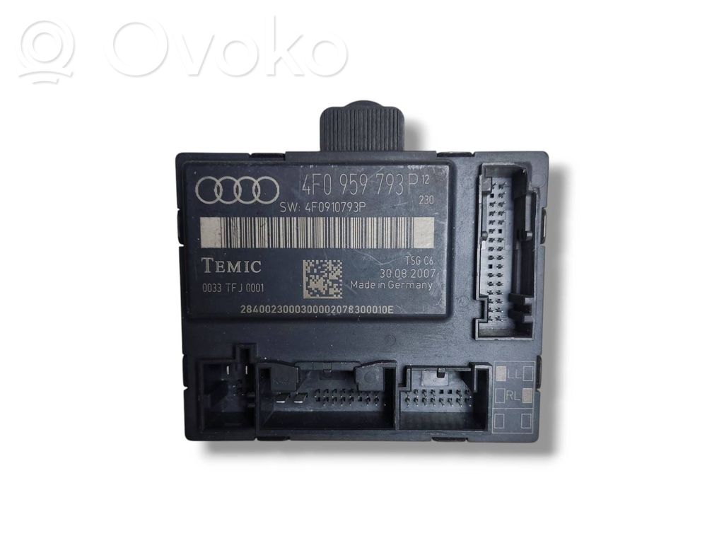 Audi Q7 4M Door control unit/module 