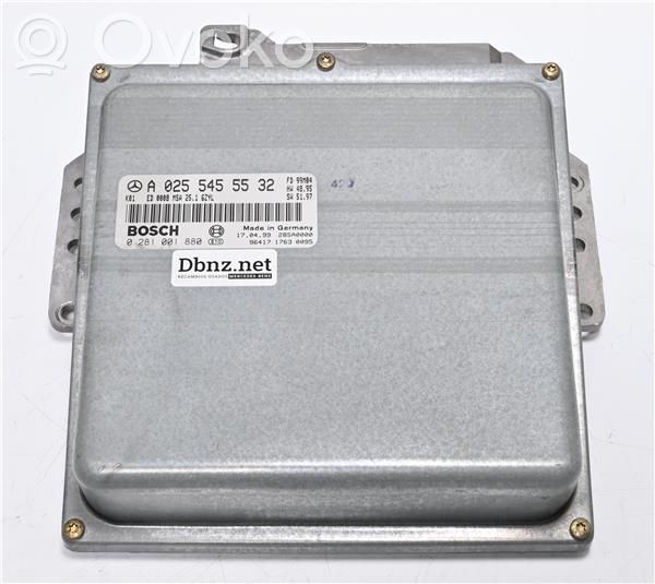 Engine control unit/module ECU   A0255455532