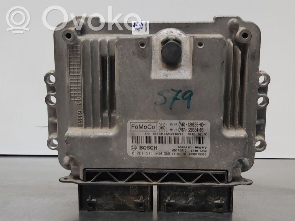 Engine control unit/module   CV6112A650ADH,CV6A12B684BB,0261S11054