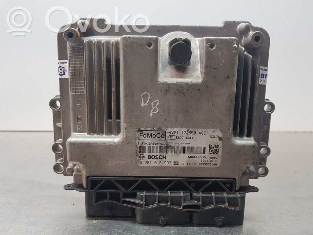 Ford Fiesta Engine control unit/module 