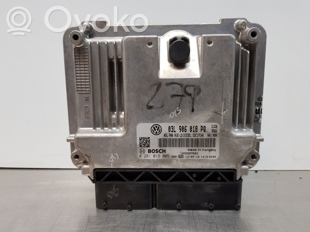 Seat Exeo (3R) Engine control unit/module 
