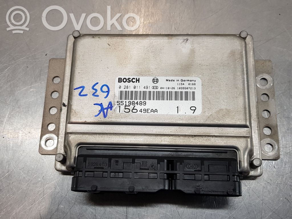 Alfa Romeo 156 Engine control unit/module 
