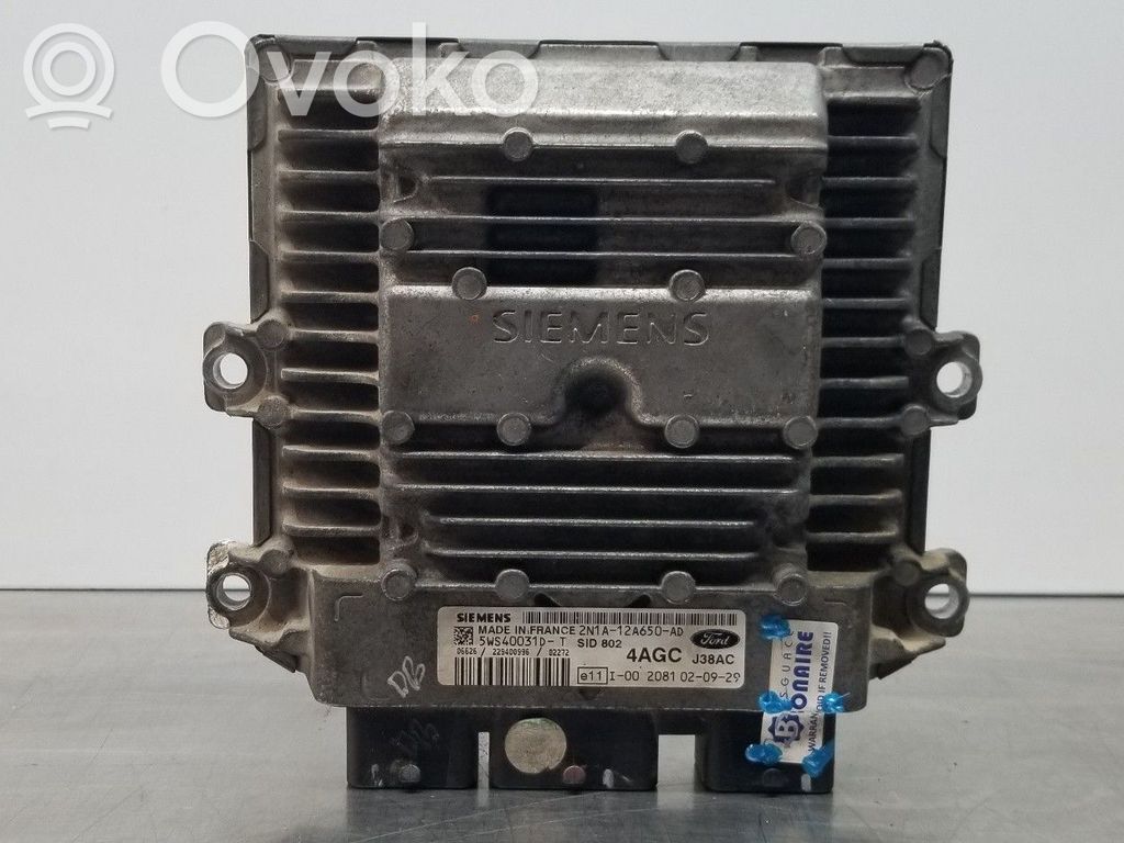 Engine control unit/module   2N1A12A650AD,5WS40031D