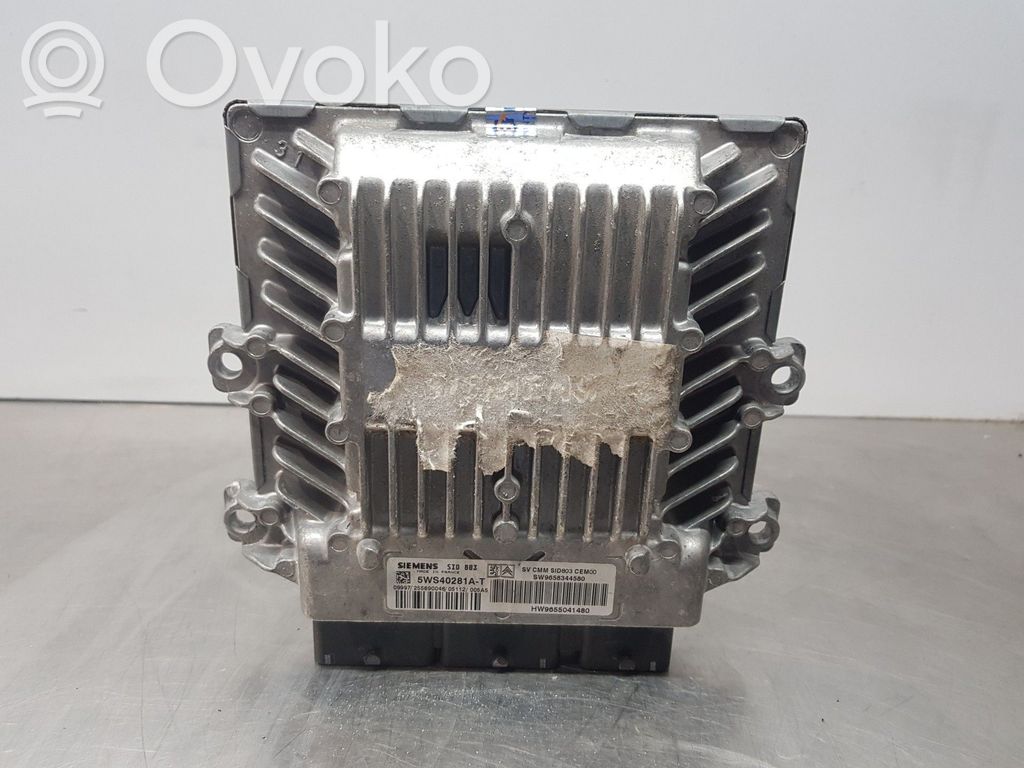 Citroen C4 I Engine control unit/module 