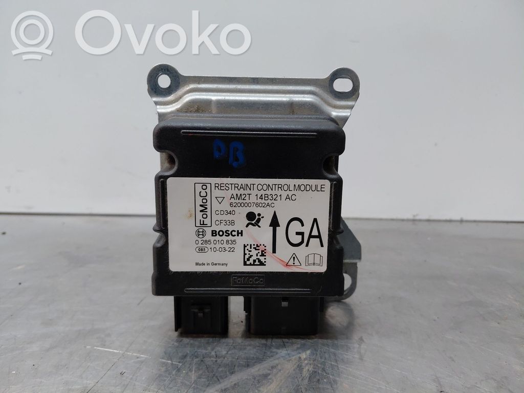 Airbag control unit/module   AM2T14B321AC,0285010835