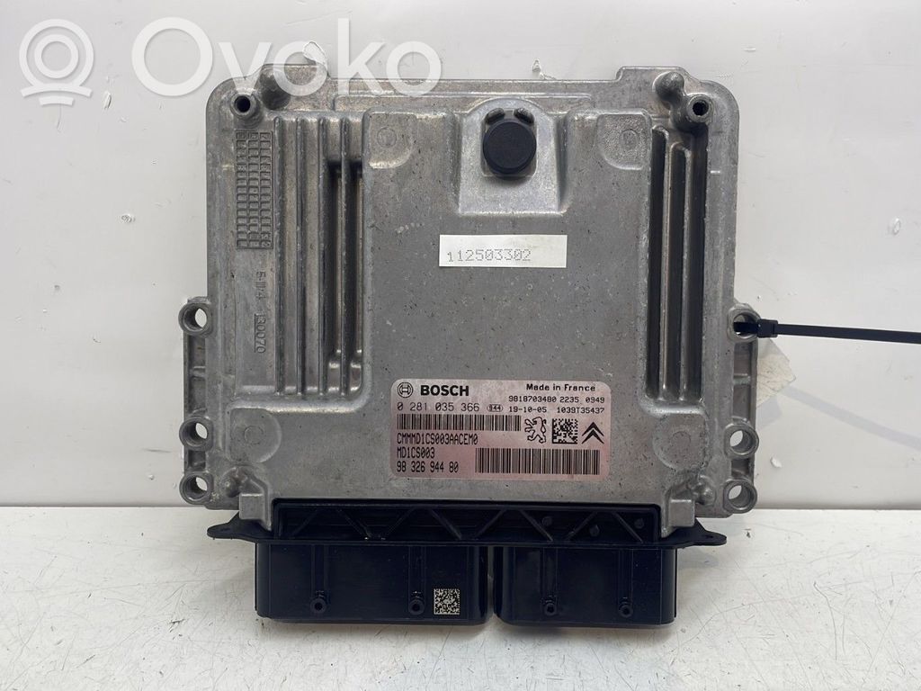 Citroen C4 SpaceTourer Sterownik / Moduł ECU 