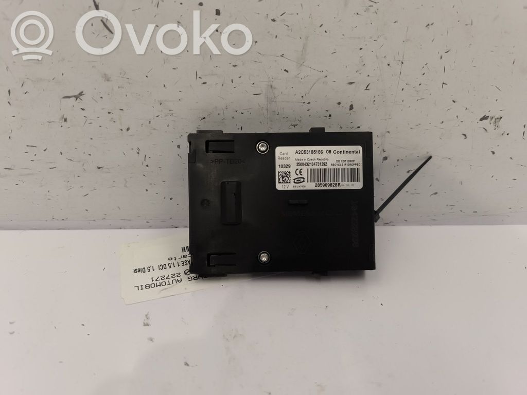 Lector de tarjeta/llave de arranque   285909828R