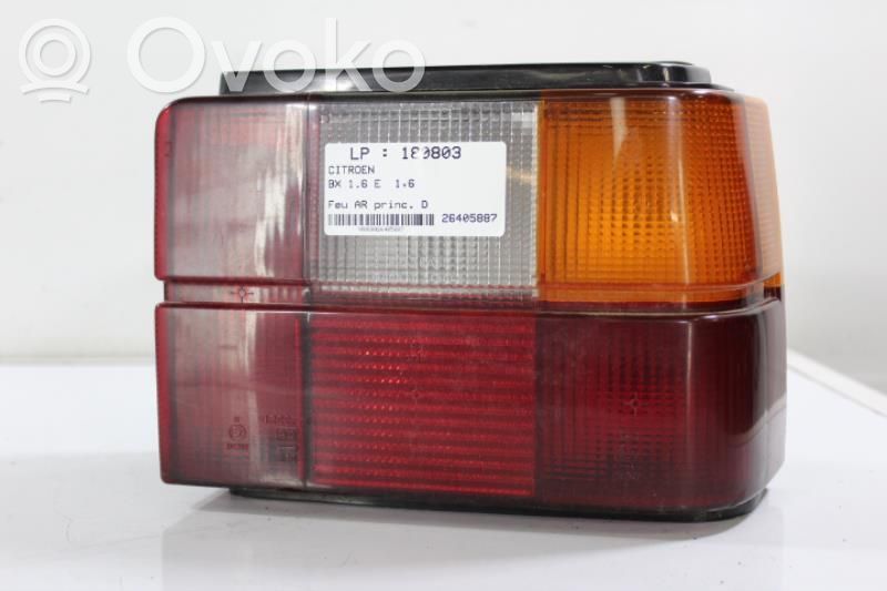 Citroen BX Aizmugurējais lukturis virsbūvē 
