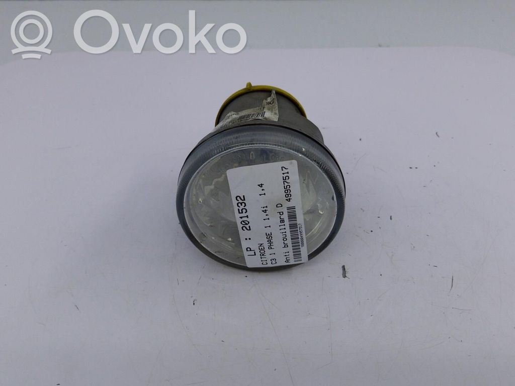 Citroen C3 Priešrūkinis žibintas priekyje 