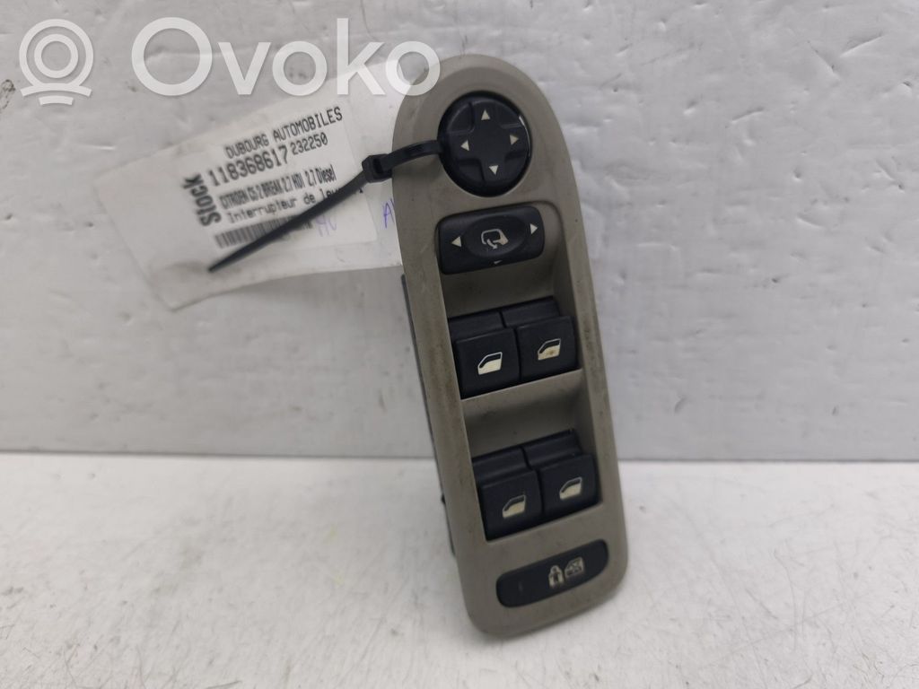 Citroen C5 Electric window control switch 