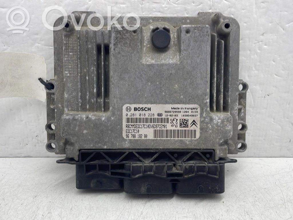 Citroen Jumpy Engine control unit/module 