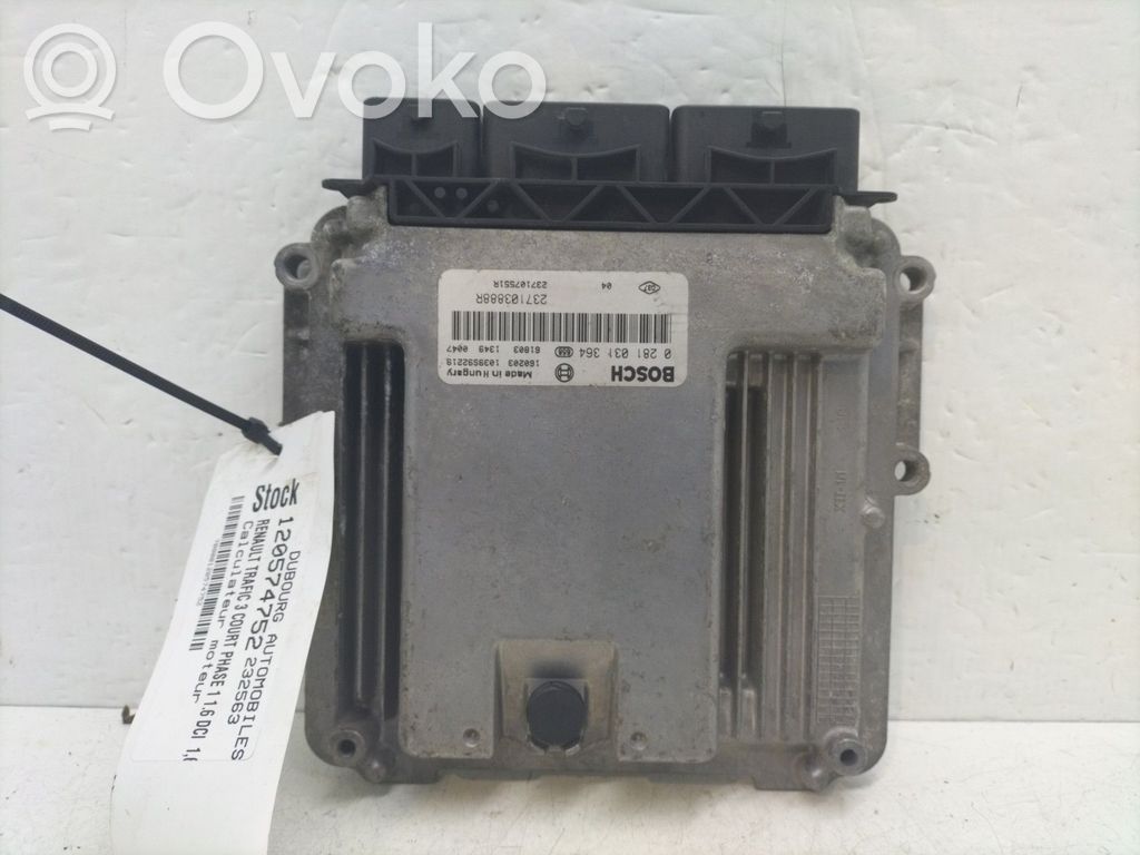 Engine control unit/module   237108209R