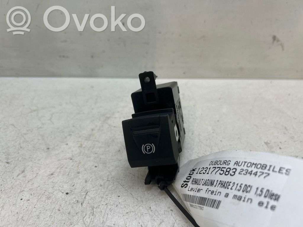 Renault Laguna III Interrupteur, commande de frein de stationnement 