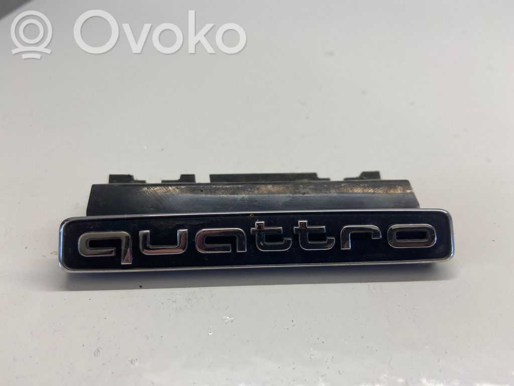 Audi A4 S4 B9 Manufacturers badge/model letters 