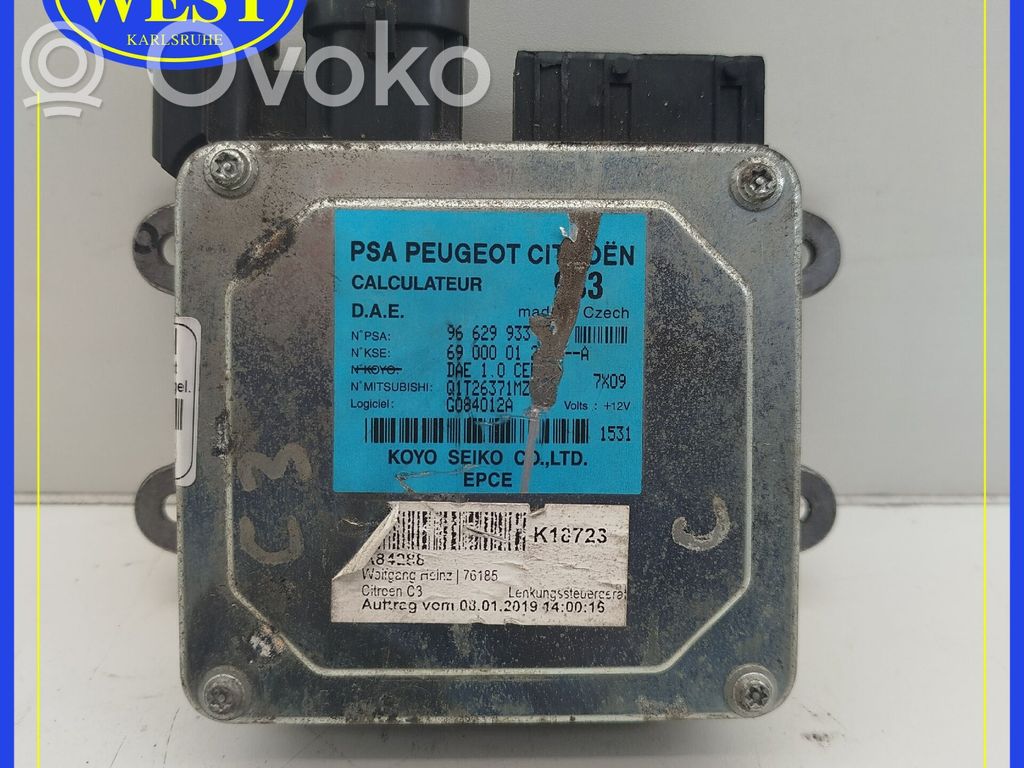 Ohjaustehostimen ohjainlaite/moduuli   400692