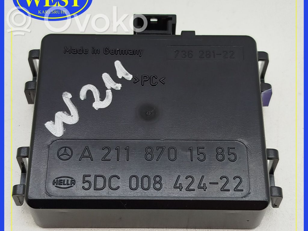 Mercedes-Benz E W211 Rain sensor 