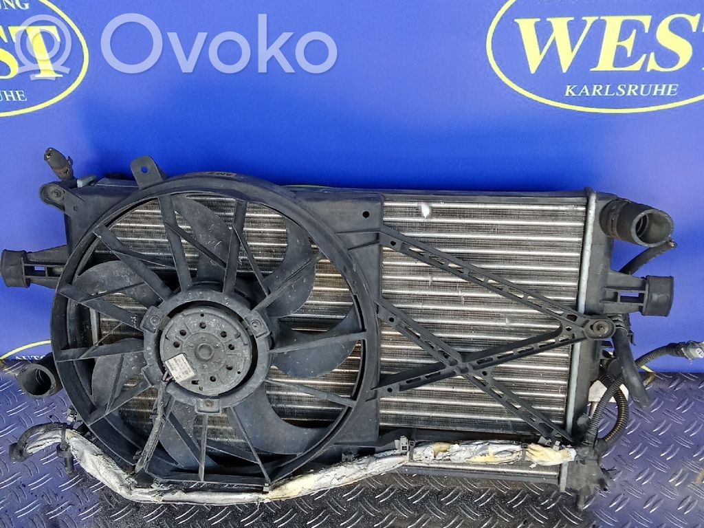 Opel Astra G Radiador del refrigerante 