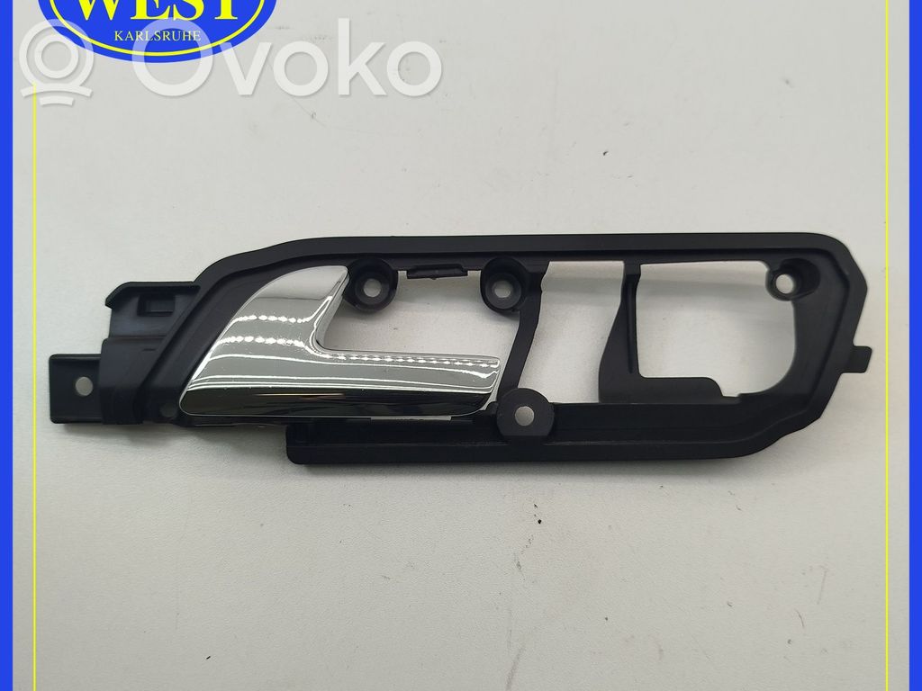 Volkswagen Polo IV 9N3 Klamka wewnętrzna drzwi przednich 