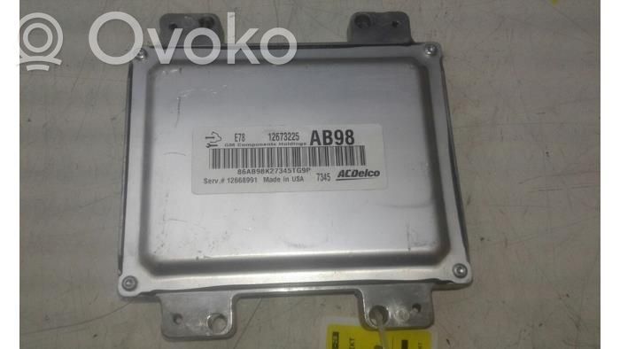 Vauxhall Zafira C Engine control unit/module 