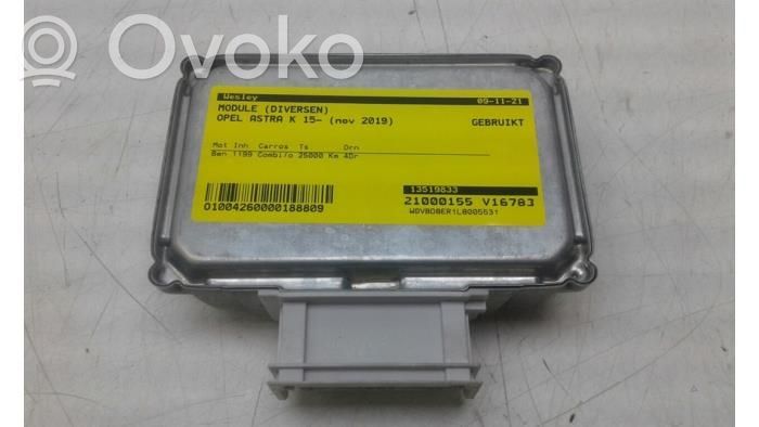 Other control units/modules   13519833