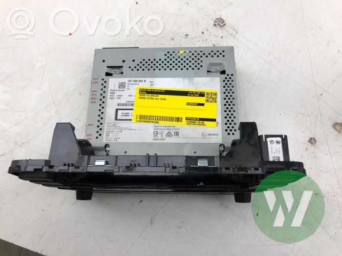 Skoda Citigo Unità principale autoradio/CD/DVD/GPS 